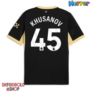 Manchester City Abdukodir Khusanov #45 Udebanetrøje 2026-27 Kort ærmer Manchester City Abdukodir Khusanov #45 Udebanetrøje 2026-27 Kort ærmer